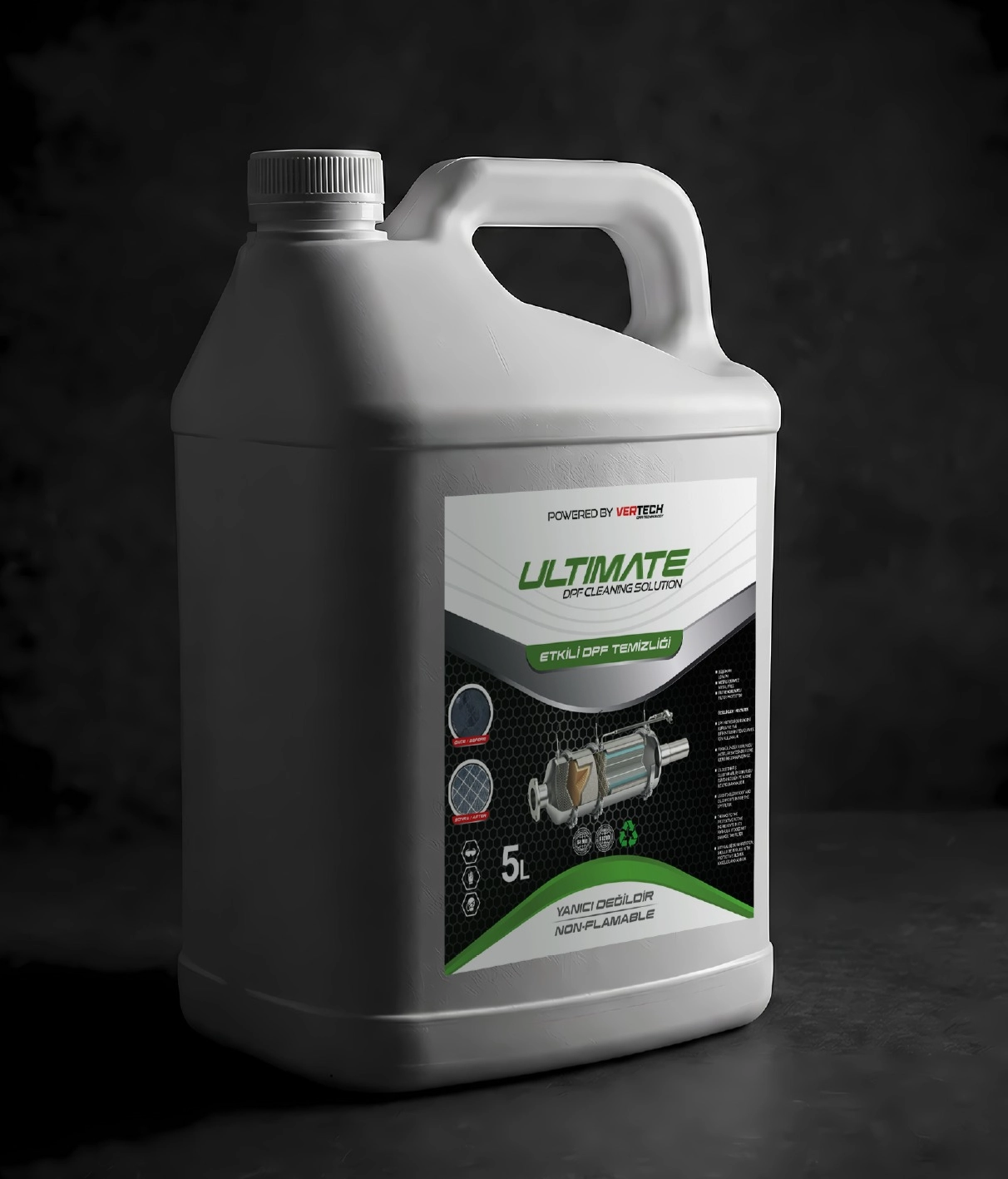 VERTECH ULTİMATE DPF TEMİZLİK SOLÜSYONU 5LT